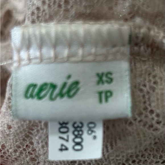 Lace bralette from Aerie, stone color, size XS Slightly used, great condition! - Picture 2 of 4
